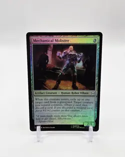 Mechanical Mobster Common Foil Magic The Gathering TCG Marvel's Spider-Man 168 - Image 1