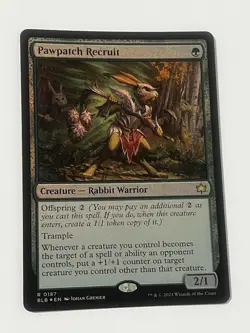 MTG | Pawpatch Recruit [Bloomburrow] ✨FOIL✨ - Image 1