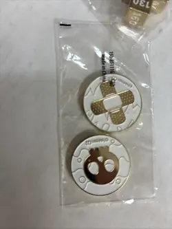 Pokemon TCG Gold Metal Dice & Damage Counter Coins - Charizard UPC - NEW! - Image 4