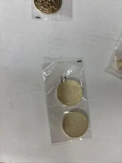 Pokemon TCG Gold Metal Dice & Damage Counter Coins - Charizard UPC - NEW! - Image 5