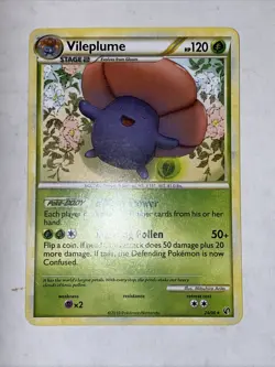 Pokemon TCG - Vileplume - 24/90 - Rare - HGSS: Undaunted [Near Mint] - Image 1