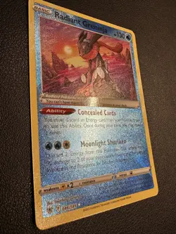 Radiant Greninja 046/189 Swsh10: Astral Radiance Holo Pokemon Full Art - Image 2