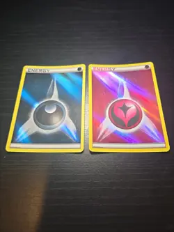 LP Fairy & Darkness Energy REV HOLO 2013 XY Black White Set Pokemon TCG Original - Image 2