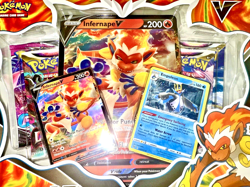Pokemon TCG Infernape V Collection Box Factory Sealed- FUSION STRIKE+LOST ORIGIN - Image 2