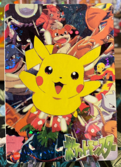 ⚡Pikachu Charizard Gengar 100⚡Vintage Vending Sticker! Pokemon Read Description⚡ - Image 1
