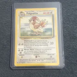 Pokemon TCG Pidgeotto 022/102 Base Set Rare Vintage LP/MP - Image 1