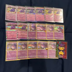 Pokemon TCG Gengar Different Variants Lot Of 18 All Near Mint English & Japanese - Image 1