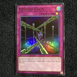 Fiendish Chain LCKC-EN095 Legendary Collection Kaiba Unlimited|Unlimited Edition - Image 1