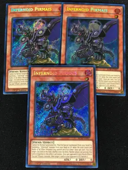 Yugioh Infernoid Primais BLTR-EN067 1ST SECRET X3(NM) - Image 1