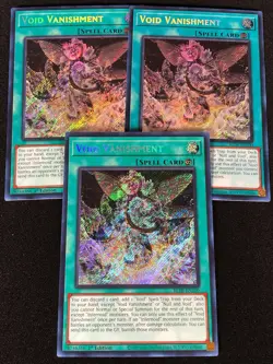 Yugioh Void Vanishment BLTR-EN100 1ST SECRET x3 (NM) - Image 1