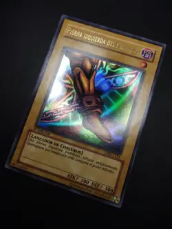 YUGIOH 2003 | LEFT LEG OF THE FORBIDDEN ONE | LDD-S121 (LOB-121) | 1ST EDT | NM - Image 3