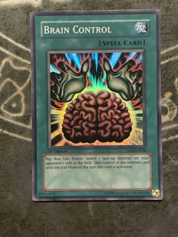 Yugioh Brain Control TLM-EN038 Super Rare 1ST EDITION VLP - Image 1