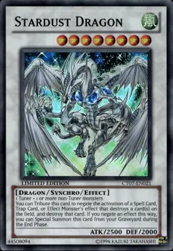 Stardust Dragon Ltd Ed Super Rare CT07-EN021 Yu-Gi-Oh! - Image 1