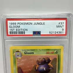 1999 Pokemon Jungle 1st Edition Gloom 37/64 PSA 9 Mint Vintage Card - Image 2