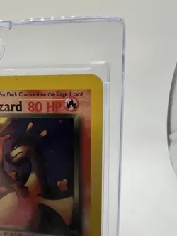 Pokemon Dark Charizard Holo Rare Card 4/82 Team Rocket - LP Authentic - Image 4