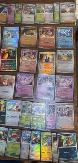 POKEMON TCG Lot Of 78 Prismatic Evolutions POKE BALL Reverse Holo Cards UMBREON - Image 4