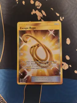 Escape Rope 163/147 Burning Shadows Holo Secret Rare Pokemon Trading Card Game - Image 1