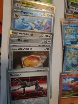 Pokemon Card Lot 100 Holo Reverse Holo Pokeball EX + Sleeves From HF, ES Etc - Image 4