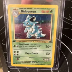 1st Edition Nidoqueen 7/64 Jungle 1999 Holo Rare WOTC Pokemon Card TCG - Image 3
