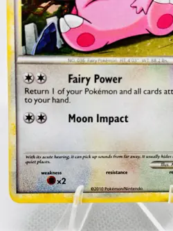 Clefable ⭐ 3/123 - 2010 Heart Gold Soul Silver - Holo Rare - Pokemon Card TCG - Image 5
