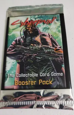Cyberpunk 2013 booster pack Rare Sealed Trading Cards 10 Cards 2 Shipping Option - Image 1