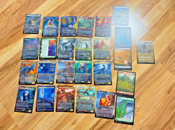 MTG Universe Beyond Jurassic Park Complete Set - REX - 26 Cards - Image 1