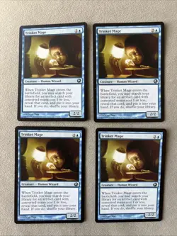 4x Trinket Mage SOM #048 MTG magic English NM/Unplay uncommon UC card - Image 1
