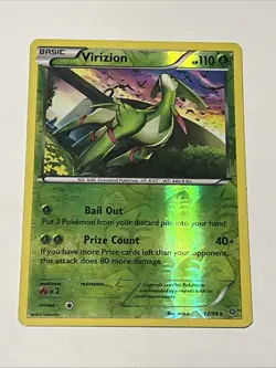 Virizion 12/98 Ancient Origins Reverse Holo Mint Pokemon Card - Image 1