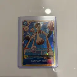 One Piece Card Game Gum-Gum Rain (Alternate Art) OP02-068 English Mint! - Image 1