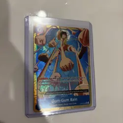 One Piece Card Game Gum-Gum Rain (Alternate Art) OP02-068 English Mint! - Image 2