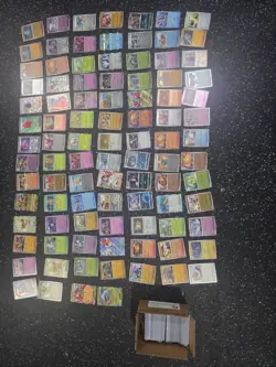 Lot Of 94 Pokemon Cards EX Full Arts Pokeballs Plus All Near MINT Just Opened - Image 1