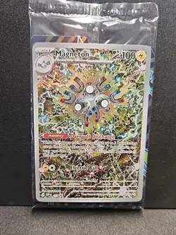 Sealed Magneton Full Art Holo Promo Pokemon TCG Card 159 - Image 1