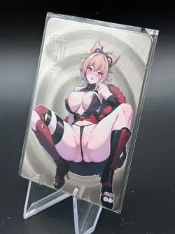 Yoimiya - genshin | Goddess Yisisantan meika 3 - rare MT-03 Waifu ccg metal Card - Image 2