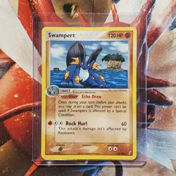 Swampert - 27/100 - Holo Rare - Pokemon Card - Lot #669 - Image 1