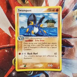 Swampert - 27/100 - Holo Rare - Pokemon Card - Lot #669 - Image 2