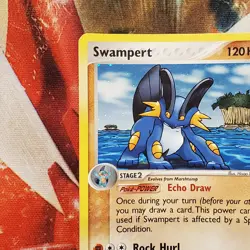 Swampert - 27/100 - Holo Rare - Pokemon Card - Lot #669 - Image 4