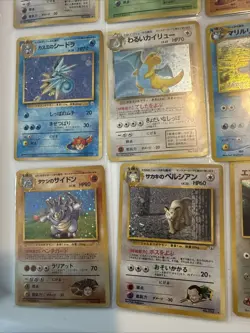 Vintage Japanese Lot Pokemon Cards - Image 2