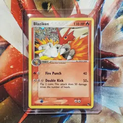 Blaziken - 1/17 - Holo Rare - POP Series 1 - Pokemon Card - Lot #668 - Image 1