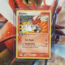 Blaziken - 1/17 - Holo Rare - POP Series 1 - Pokemon Card - Lot #668 - Image 2