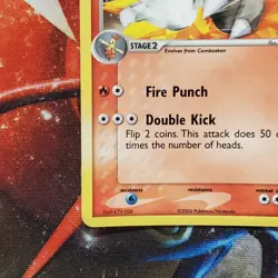 Blaziken - 1/17 - Holo Rare - POP Series 1 - Pokemon Card - Lot #668 - Image 5
