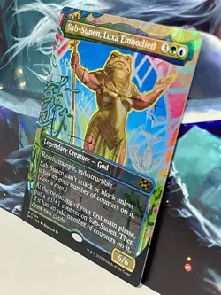 1x Sab-Sunen, Luxa Embodied - Borderless Foil - Aetherdrift (DFT) - Card #354 - Image 4
