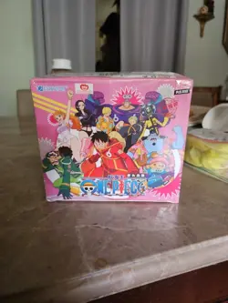 One Piece Pink Box Booster Box Tier 2 Series 1 Anime Trading Cards - Image 1