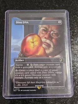 Dino DNA (Borderless) MTG Universes Beyond: Jurassic World Collection 020 MP - Image 1