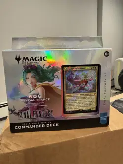 MTG Magic Final Fantasy Revival Trance Commander Deck Collector Edition - Image 1