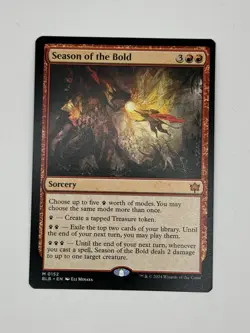 MTG Season of the Bold, NM-Mint, English Bloomburrow - Image 1