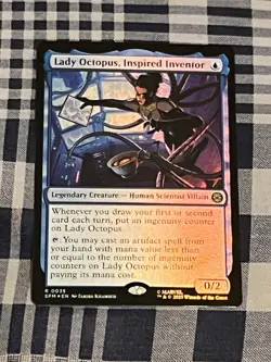 Lady Octopus, Inspired Inventor [Foil] #35 | Magic Marvel Spider-Man - Image 1