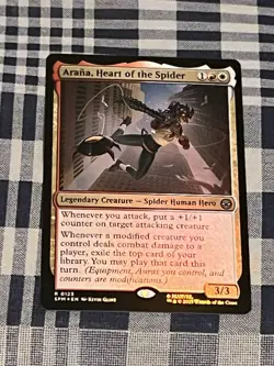 Arana, Heart of the Spider [Foil] #123 | Magic Marvel Spider-Man - Image 1