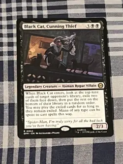 Black Cat, Cunning Thief #52 | Magic Marvel Spider-Man - Image 1
