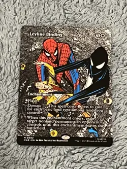 Leyline Binding [Borderless] #2 | Magic Marvel Spider-Man - Image 1