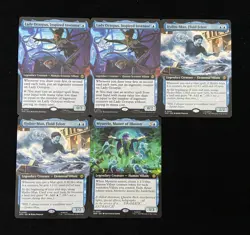 2025 Magic The Gathering MTG Marvel Borderless Hydro-Man Fluid Felon Lot*5 AK001 - Image 1
